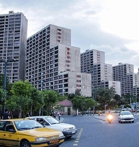 نمایی از شهرک غرب
