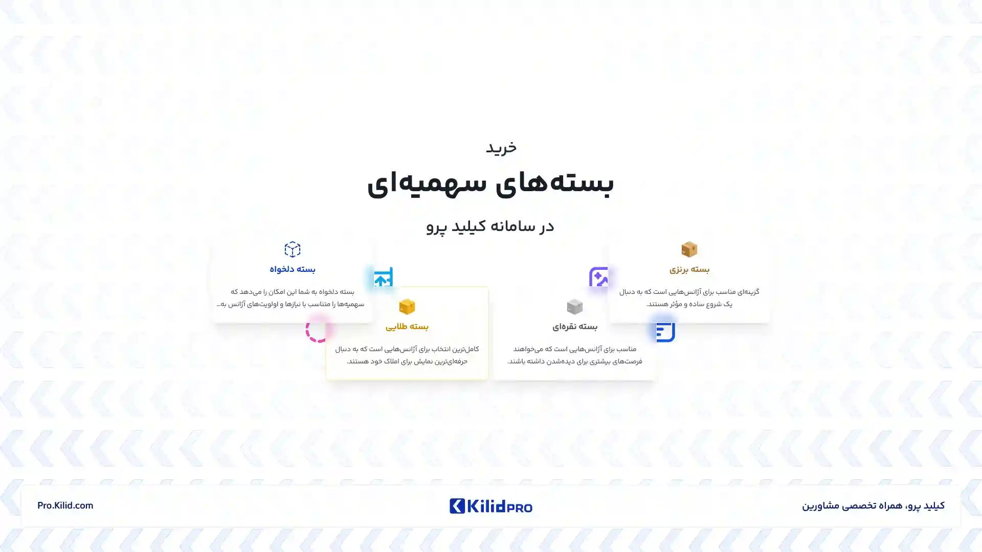 تصویر ویدیوی آموزشی خرید بسته